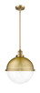 Innovations - 201S-BB-HFS-122-BB-LED - LED Pendant - Franklin Restoration - Brushed Brass