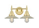 Innovations - 447-2W-SB-G2 - Two Light Bath Vanity - Satin Brass
