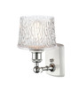 Innovations - 516-1W-WPC-G402 - One Light Wall Sconce - Ballston - White Polished Chrome