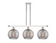 Innovations - 516-3I-WPC-G1213-10SM - Three Light Island Pendant - Ballston - White Polished Chrome