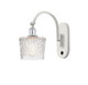 Innovations - 518-1W-WPC-G402 - One Light Wall Sconce - Ballston - White Polished Chrome