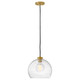 Lark - 83018LCB - LED Pendant - Rumi - Lacquered Brass
