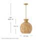 Effie LED Pendant (84164LCB)