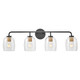 Lark - 85014BK - LED Bath - Percy - Black