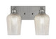 Toltec Lighting - 1162-BN-4253 - Two Light Bath Bar - Edge - Brushed Nickel