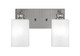 Toltec Lighting - 1162-BN-531 - Two Light Bath Bar - Edge - Brushed Nickel