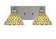 Toltec Lighting - 1162-BN-9415 - Two Light Bath Bar - Edge - Brushed Nickel