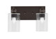 Toltec Lighting - 1162-ES-300 - Two Light Bath Bar - Edge - Espresso