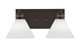 Toltec Lighting - 1162-ES-312 - Two Light Bath Bar - Edge - Espresso
