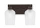 Toltec Lighting - 1162-ES-4250 - Two Light Bath Bar - Edge - Espresso
