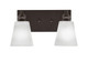 Toltec Lighting - 1162-ES-460 - Two Light Bath Bar - Edge - Espresso