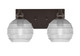 Toltec Lighting - 1162-ES-5110 - Two Light Bath Bar - Edge - Espresso