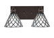 Toltec Lighting - 1162-ES-9185 - Two Light Bath Bar - Edge - Espresso