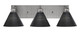 Toltec Lighting - 1163-BN-4059 - Three Light Bath Bar - Edge - Brushed Nickel