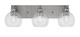 Toltec Lighting - 1163-BN-4100 - Three Light Bath Bar - Edge - Brushed Nickel