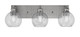 Toltec Lighting - 1163-BN-4102 - Three Light Bath Bar - Edge - Brushed Nickel
