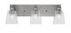 Toltec Lighting - 1163-BN-461 - Three Light Bath Bar - Edge - Brushed Nickel