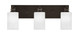 Toltec Lighting - 1163-ES-3001 - Three Light Bath Bar - Edge - Espresso