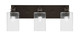 Toltec Lighting - 1163-ES-530 - Three Light Bath Bar - Edge - Espresso