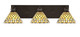 Toltec Lighting - 1163-ES-9415 - Three Light Bath Bar - Edge - Espresso