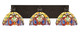 Toltec Lighting - 1163-ES-9445 - Three Light Bath Bar - Edge - Espresso