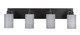 Toltec Lighting - 1164-ES-4062 - Four Light Bath Bar - Edge - Espresso