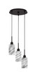 Toltec Lighting - 1173-ES-549 - Three Light Cluster Pendalier - Edge - Espresso