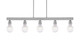 Toltec Lighting - 1185-BN-LED45C - LED Island Bar - Edge - Brushed Nickel