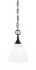 Toltec Lighting - 11-BC-4761 - One Light Mini Pendant - Chain - Black Copper