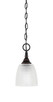 Toltec Lighting - 11-BC-500 - One Light Mini Pendant - Chain - Black Copper