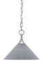 Toltec Lighting - 11-BN-4002 - One Light Mini Pendant - Chain - Brushed Nickel