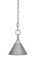 Toltec Lighting - 11-BN-421-BN - One Light Mini Pendant - Chain - Brushed Nickel