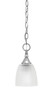 Toltec Lighting - 11-BN-500 - One Light Mini Pendant - Chain - Brushed Nickel