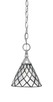 Toltec Lighting - 11-BN-9185 - One Light Mini Pendant - Chain - Brushed Nickel