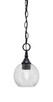 Toltec Lighting - 11-MB-4102 - One Light Mini Pendant - Chain - Matte Black