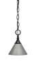Toltec Lighting - 11-MB-421-BN - One Light Mini Pendant - Chain - Matte Black