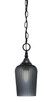 Toltec Lighting - 11-MB-4252 - One Light Mini Pendant - Chain - Matte Black