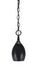 Toltec Lighting - 11-MB-426-MB - One Light Mini Pendant - Chain - Matte Black