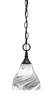 Toltec Lighting - 11-MB-4769 - One Light Mini Pendant - Chain - Matte Black
