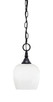 Toltec Lighting - 11-MB-4811 - One Light Mini Pendant - Chain - Matte Black