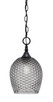 Toltec Lighting - 11-MB-4902 - One Light Mini Pendant - Chain - Matte Black