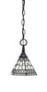 Toltec Lighting - 11-MB-9105 - One Light Mini Pendant - Chain - Matte Black