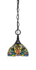 Toltec Lighting - 11-MB-9905 - One Light Mini Pendant - Chain - Matte Black