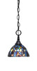Toltec Lighting - 11-MB-9955 - One Light Mini Pendant - Chain - Matte Black