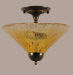 Toltec Lighting - 120-BC-774 - Two Light Semi-Flush Mount - Any - Black Copper