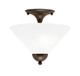 Toltec Lighting - 120-BRZ-2121 - Two Light Semi-Flush Mount - Semi-Flushes - Bronze