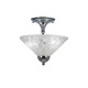 Toltec Lighting - 120-CH-441 - Two Light Semi-Flush Mount - Any - Chrome