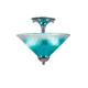 Toltec Lighting - 120-CH-448 - Two Light Semi-Flush Mount - Any - Chrome