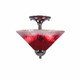 Toltec Lighting - 120-CH-706 - Two Light Semi-Flush Mount - Any - Chrome