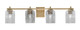 Toltec Lighting - 1214-NAB-542 - Four Light Bath Bar - Franklin - New Age Brass